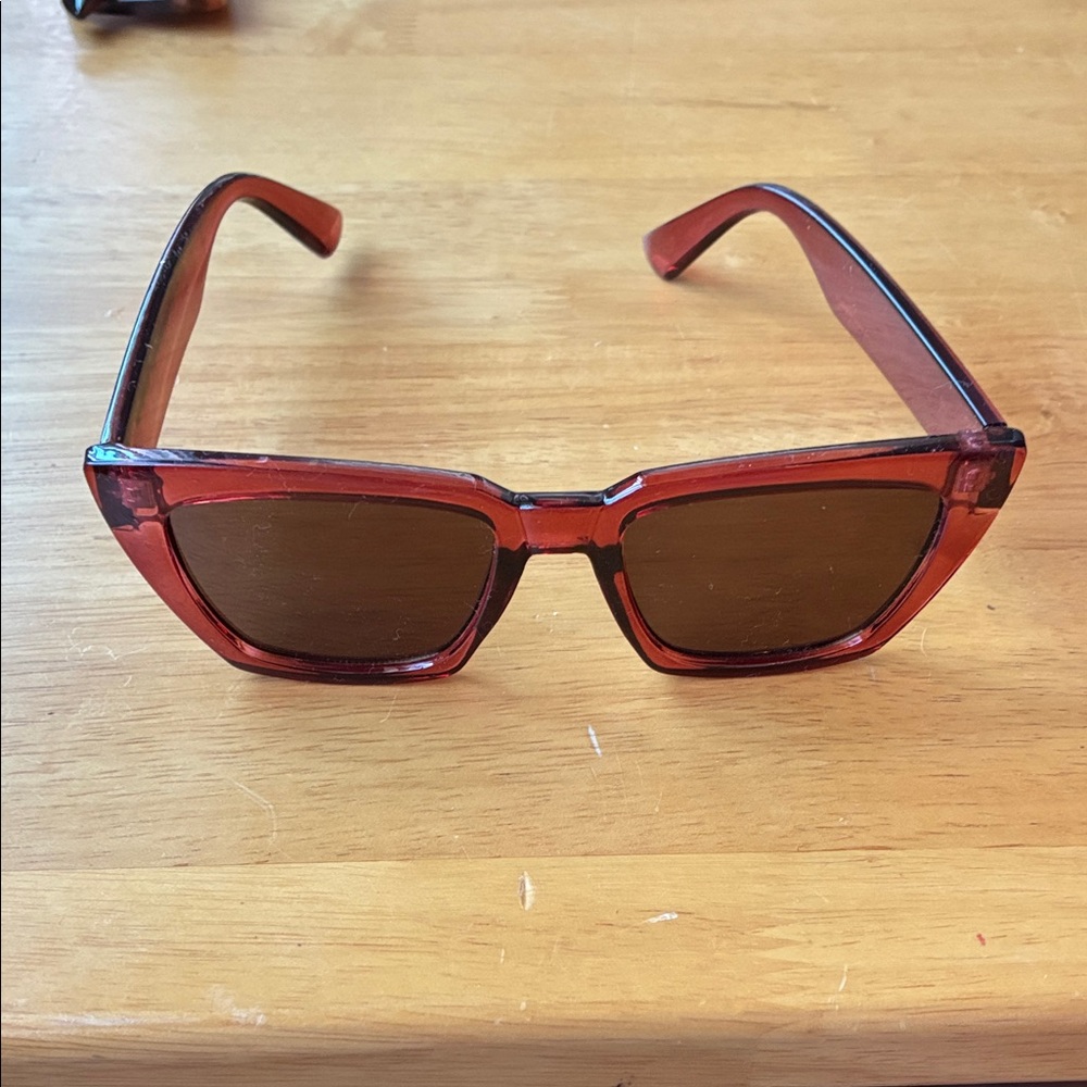 Stylish Red Sunglasses